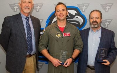 Faulkner graduate flying high in Air Force as Raptor pilot, instructor