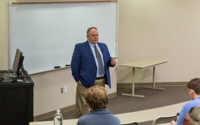 Mike Eubanks Speaks at Harris College of Business’ Ethics Institute