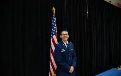 Business Senior Serving As Local ROTC Cadet Wing Commander