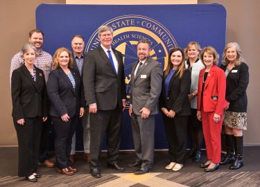 SUSCC President Todd Shackett and Faulkner University President Mitch Henry finalize the MOU between the two colleges. About Faulkner